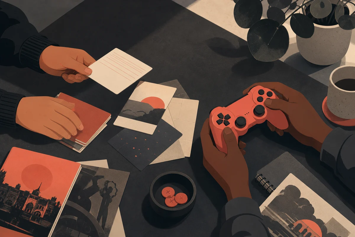 Editorial gallery illustration